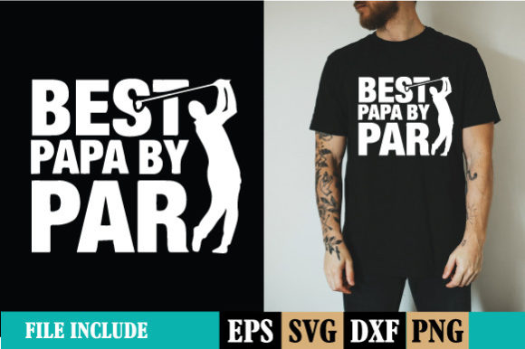 Best Papa by Par Graphics for Print Templates