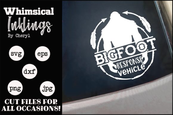 Bigfoot Response Vehicle Graphics for Crafters