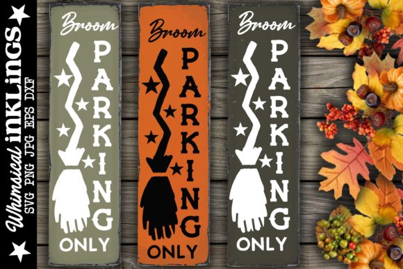 Broom Parking Only Vertical