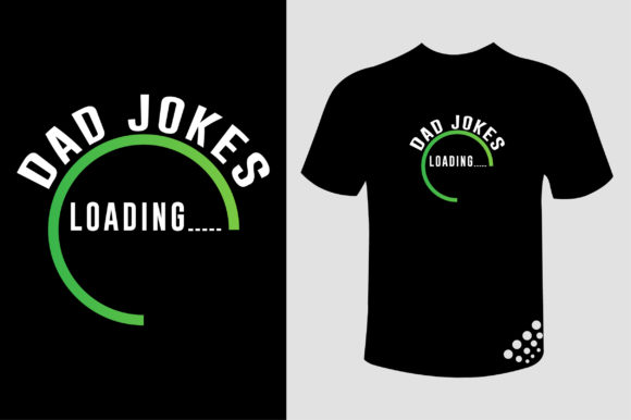 Dad Jokes Loading Graphics for Print Templates