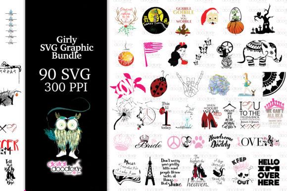 Girly Graphic Bundle: A Crafters’ Essential