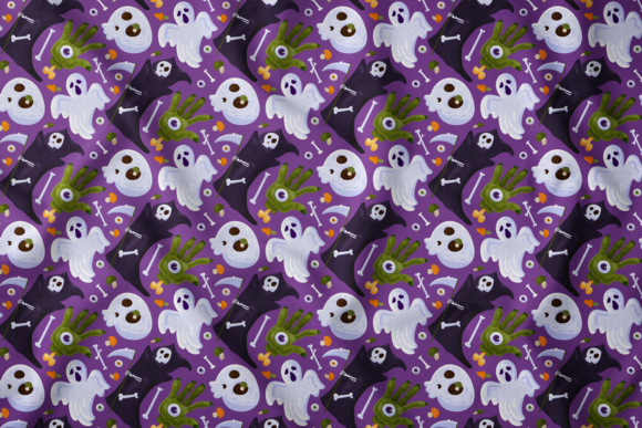 Halloween Fear Death Seamless Graphics
