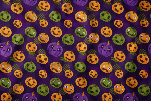 Halloween Pumpkins Graphics for Crafting