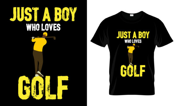 Just a Boy Who Loves Golf