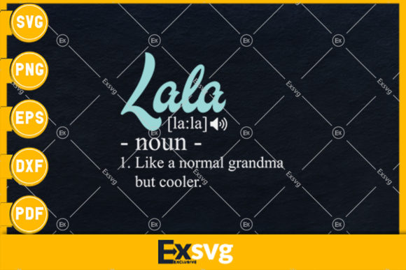 Lala Definition Graphics for Print Templates