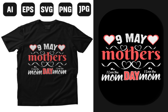 Mothers Day T Shirt Design: A Graphic Asset for Branding