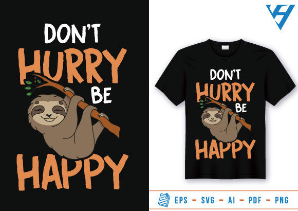 Sloth Lover T Shirt Design Graphics